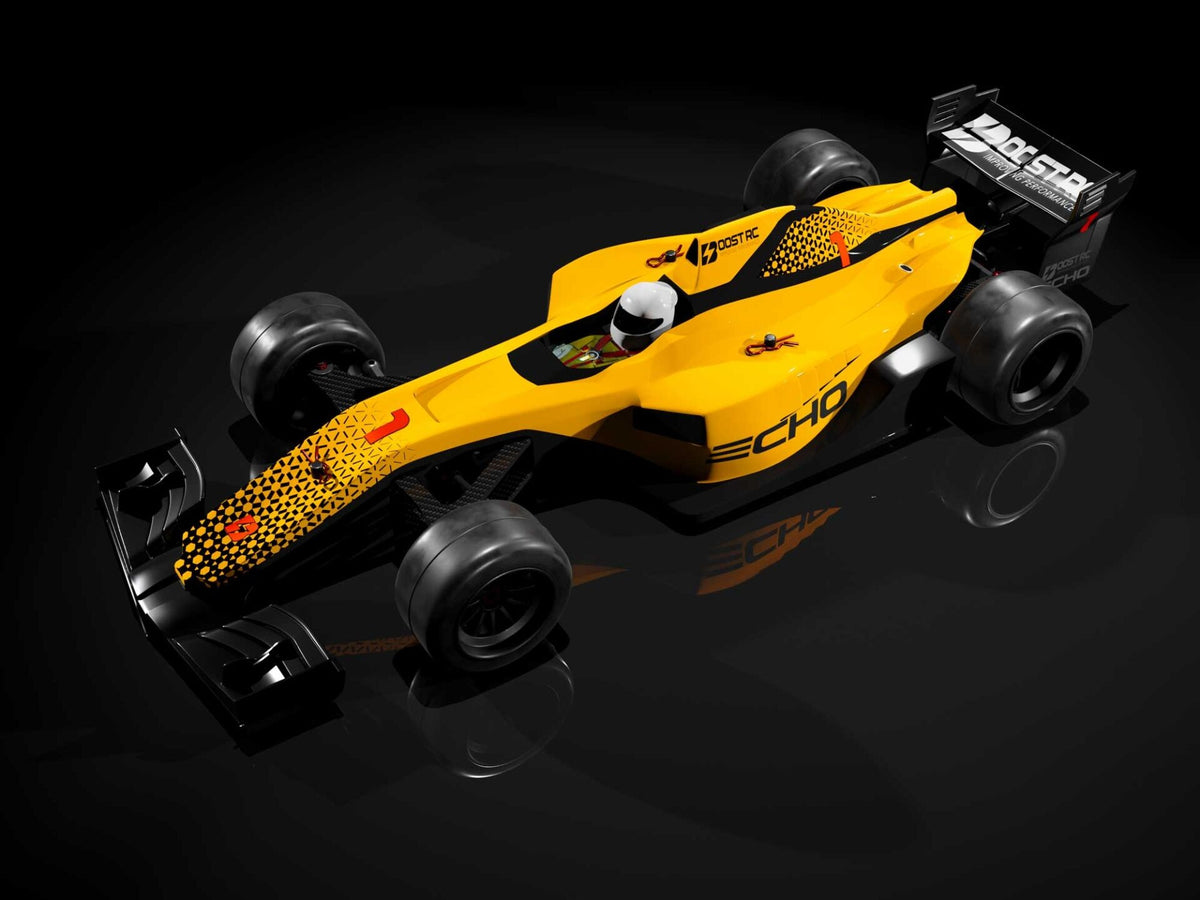 Monitex Racing Logo Boost RC Echo F1 Body – Monitex Racing